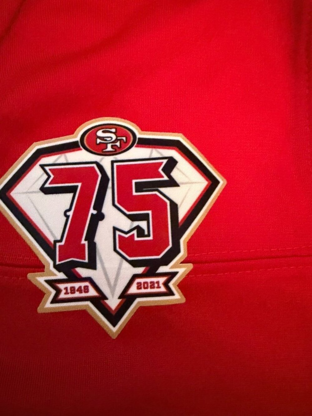 Nikes Men's Jimmy Garoppolo 49ers 75th Anniversary Jersey - Picture 3 of 6